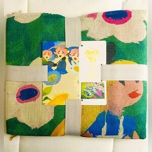 Disney ALICE IN WONDERLAND 70th Anniversary Throw Blanket 50"x70" Art Mary Blair
